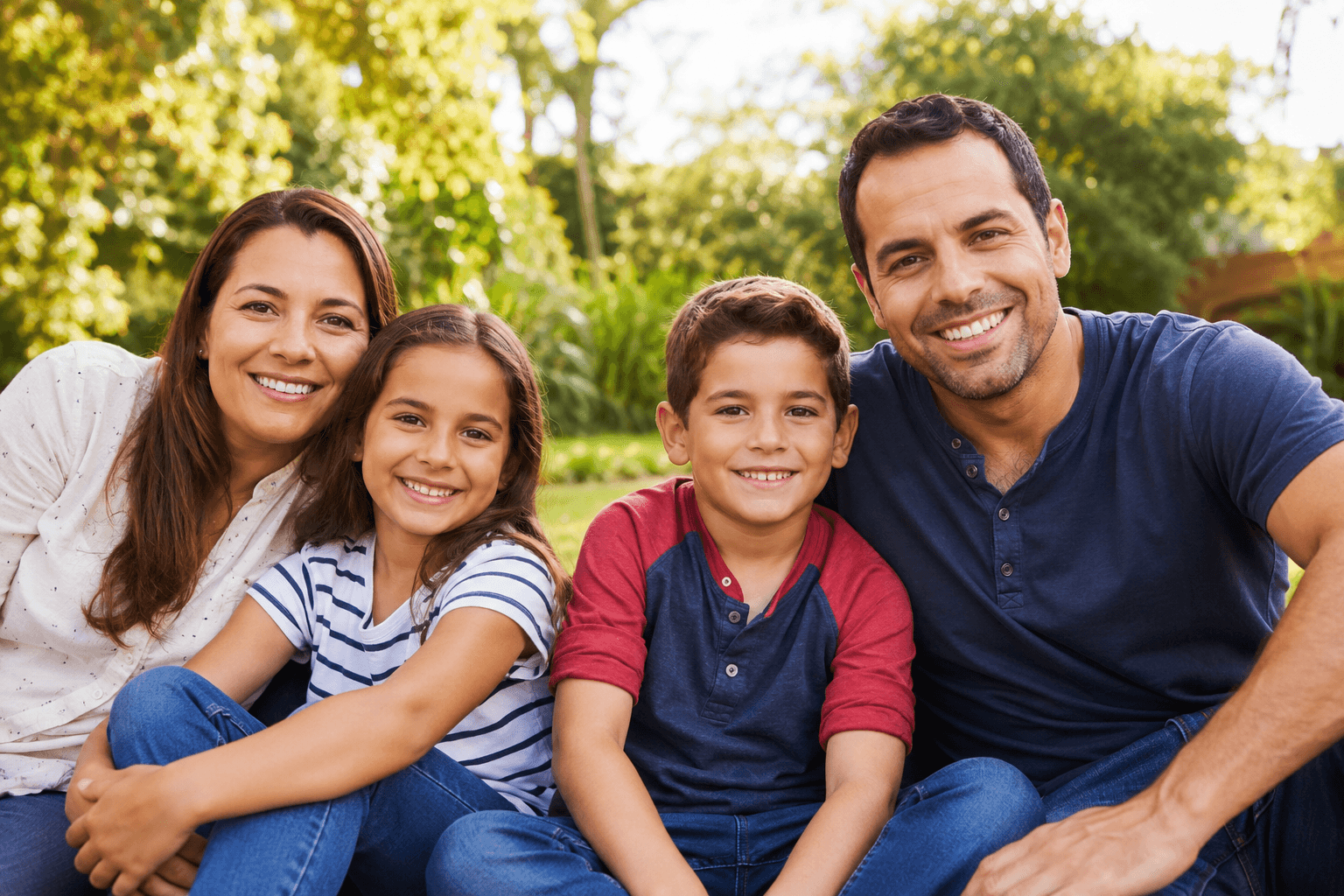A family protected by Guardian Life Advisors